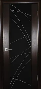Товар Межкомнатная дверь Страто 02 Тонированный черный дуб