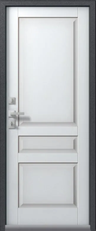 Товар Дверь Термо-2 Антрацит Муар - Кашемир Белый DIS007376