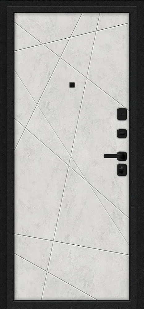 Товар Дверь Граффити-5/SBlack Букле черное/Look Art BR6186